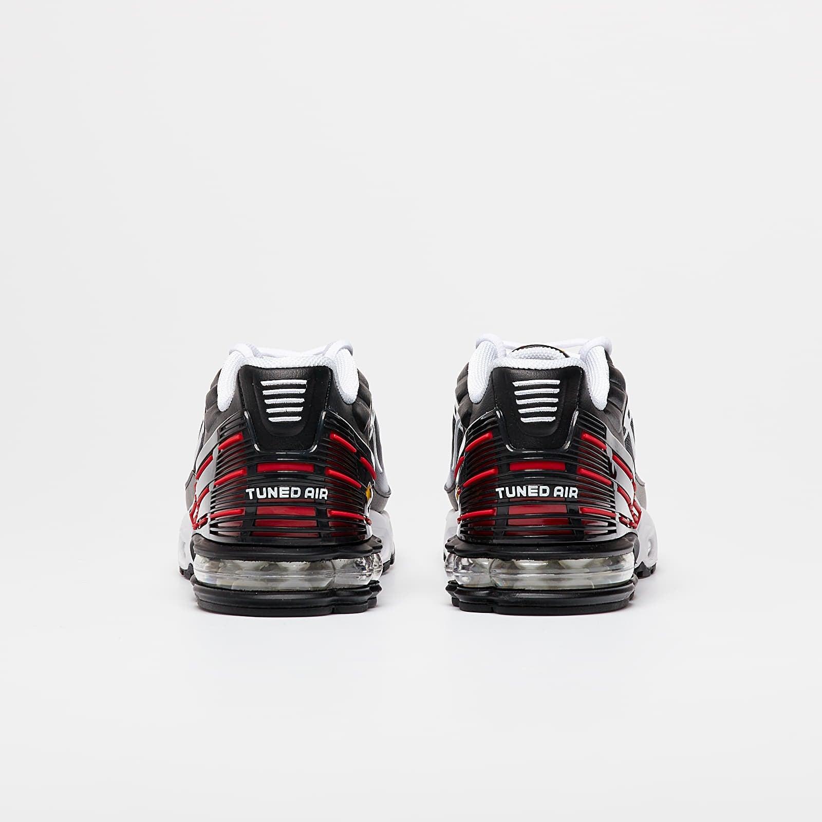 Air Max Plus III Black/University Red/White - KICKSLOCKERS
