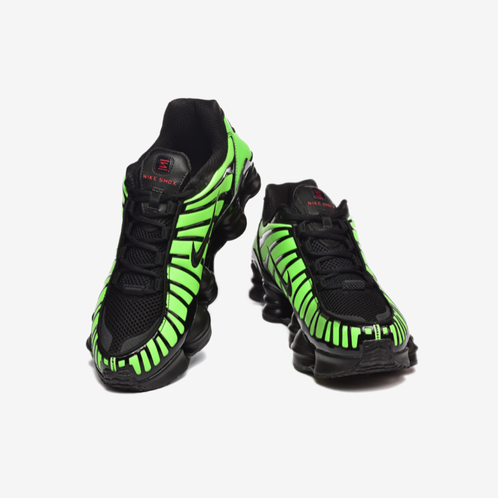 Nike Shox TL Black Neon Green
